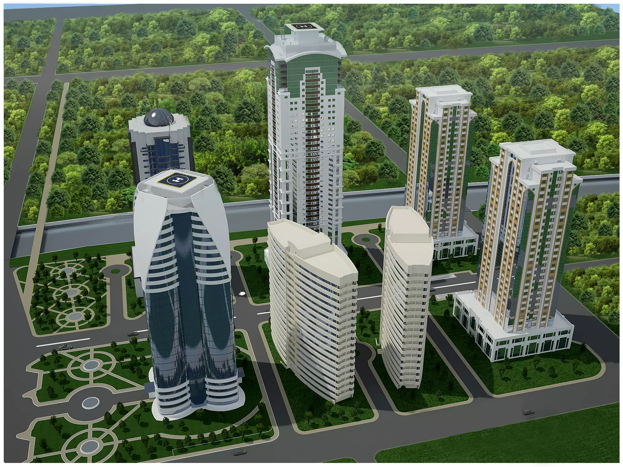 Грозный Сити — 1